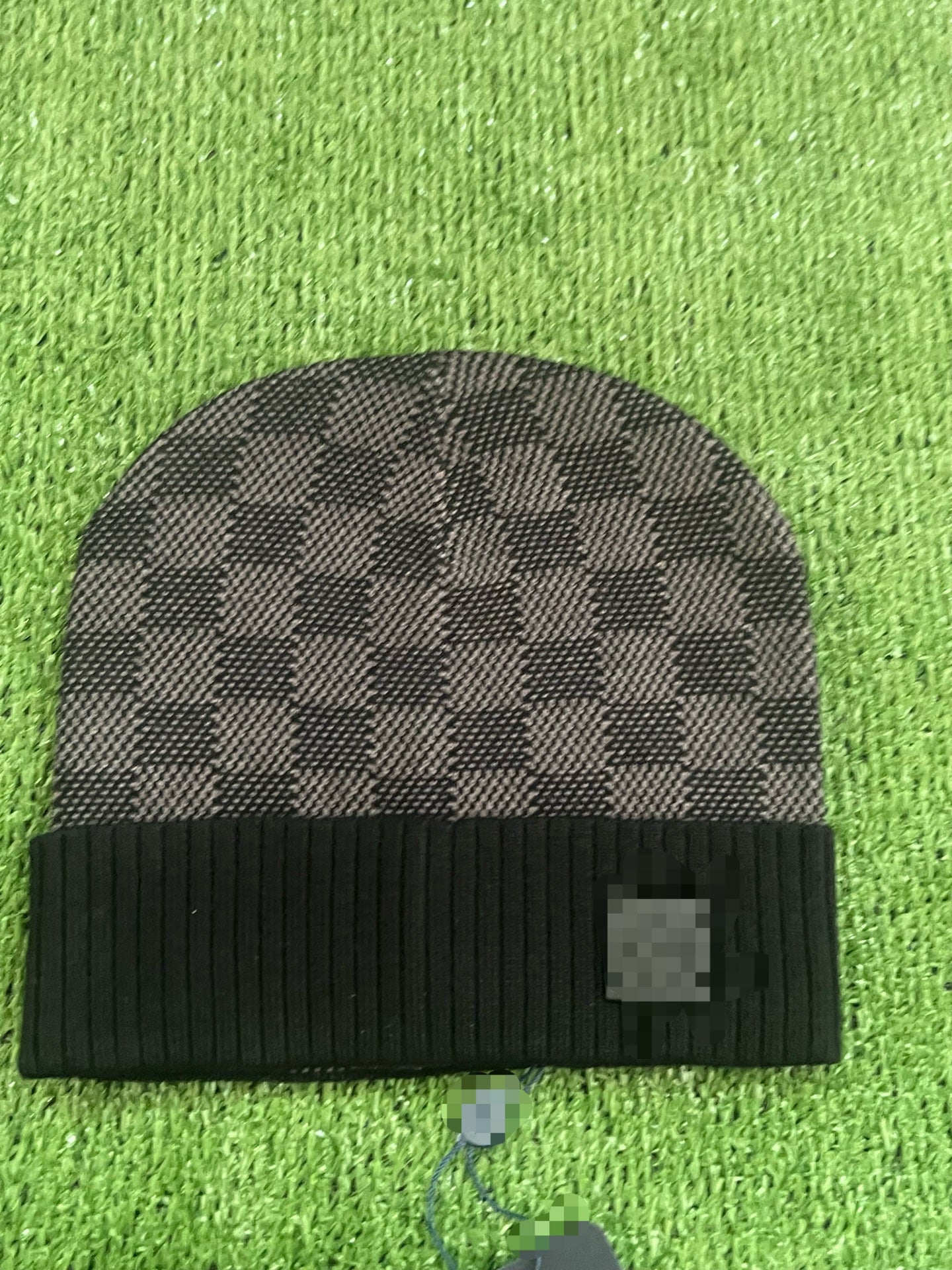 Luxury Monogram Knit Beanie